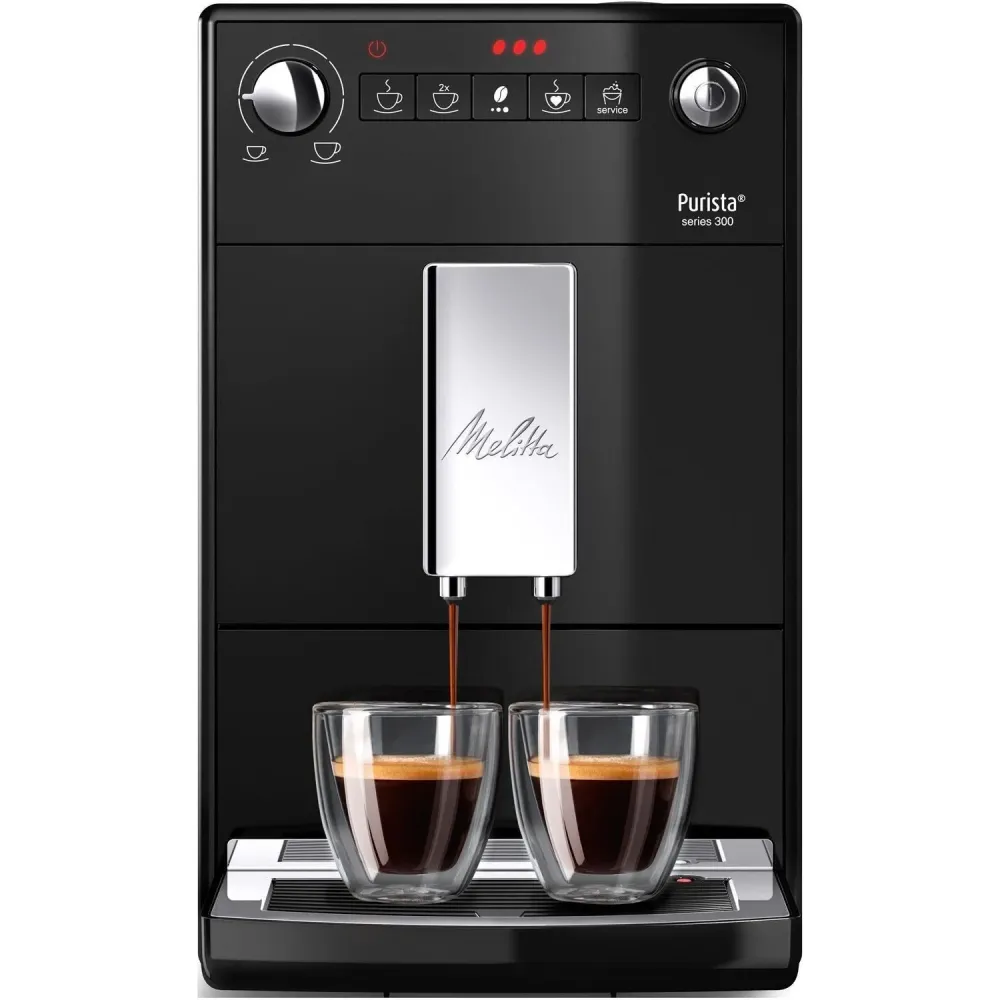 Melitta Purista Träkol Helautomatisk Kaffemaskin