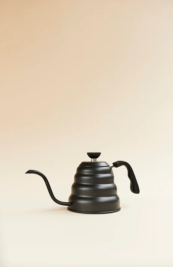 Pour over vattenkokare/kanna för spis, midnight