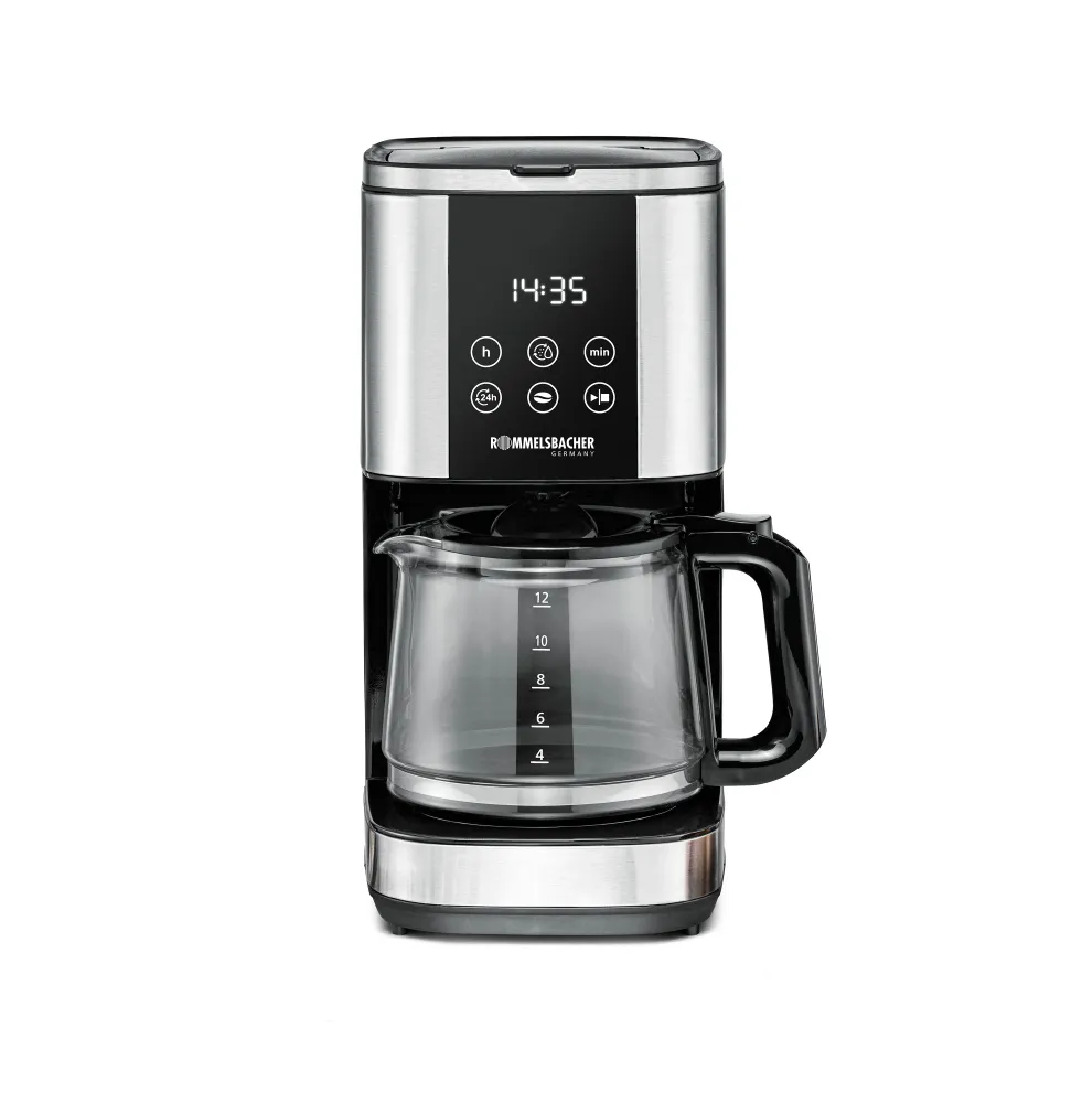 Rommelsbacher FKM 1000 Sunny Kaffebryggare med timer Rostfritt