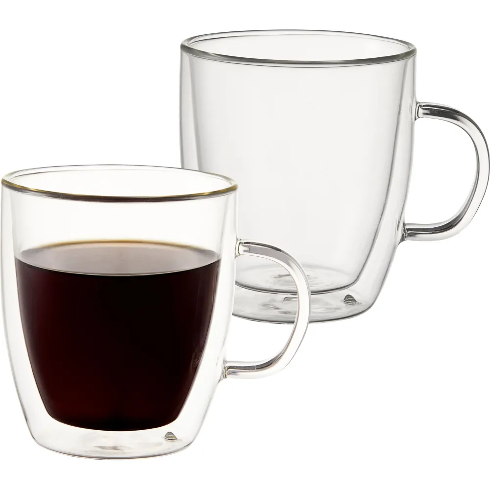 Dorre Kirk Kaffekopp Dubbelväggig 24 cl twin-pack
