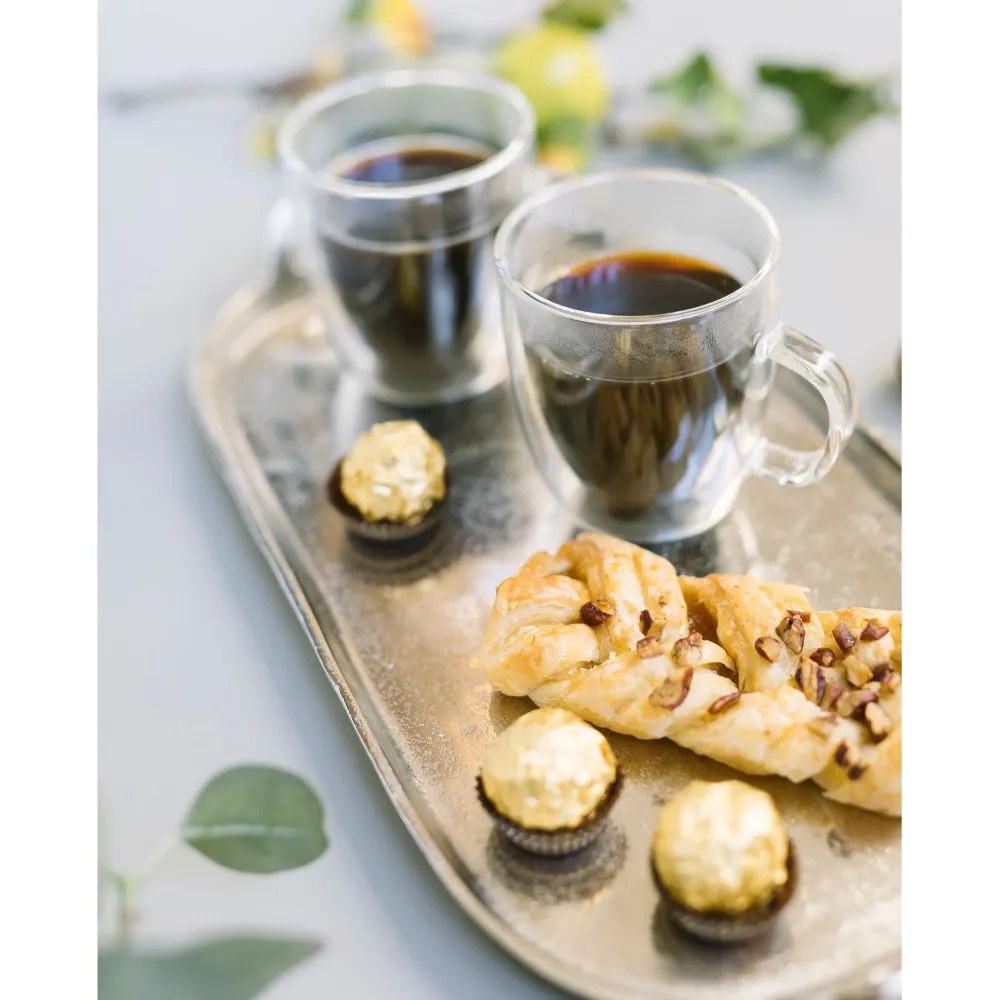 Dorre Kirk Kaffekopp Dubbelväggig 24 cl twin-pack