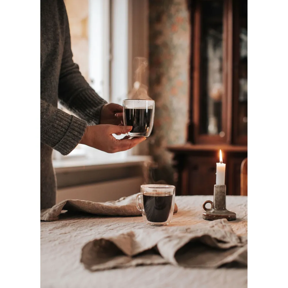 Dorre Kirk Kaffekopp Dubbelväggig 24 cl twin-pack