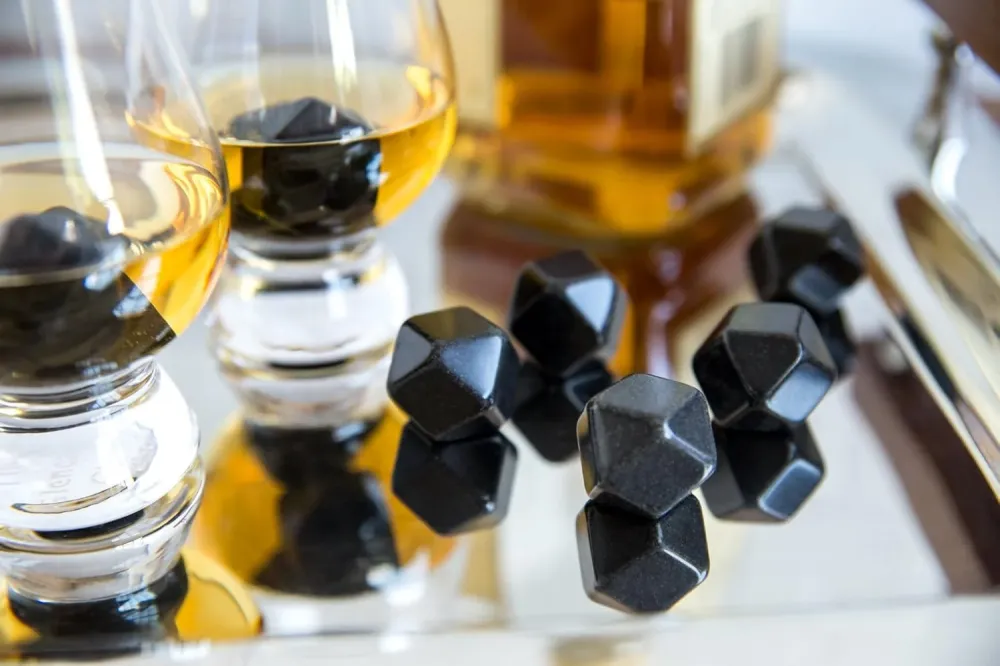 Whiskeystenar granit - 9-pack