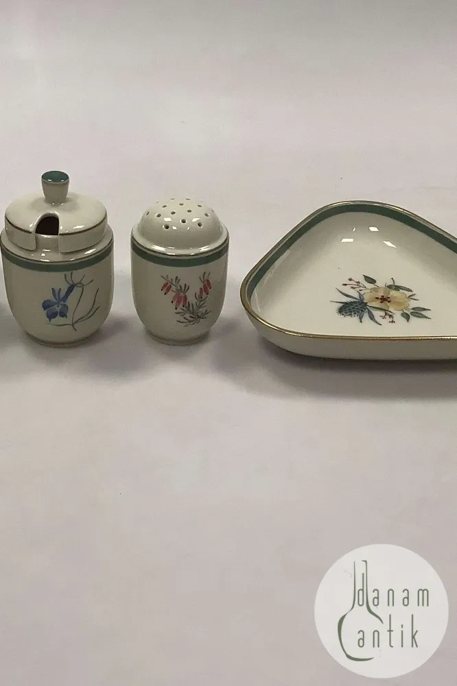 Royal Copenhagen Stauder Condiment Sæt No. 9761/9760/9798/9759
