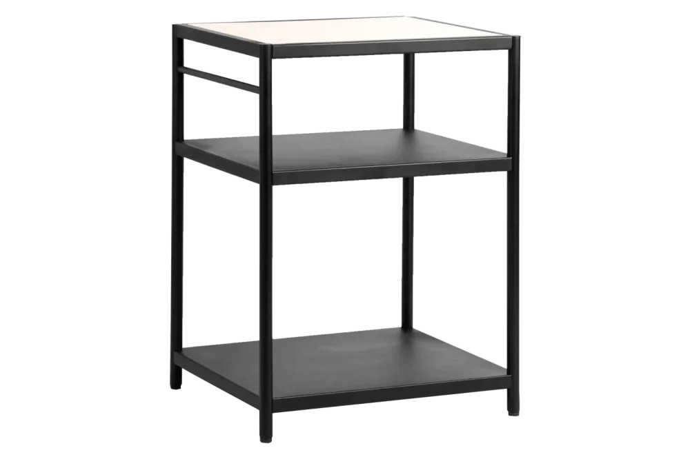 Dora grillbord all-metal med toppskiva i superstone 60 x 50 cm