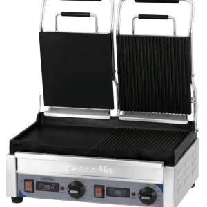 Dubbelkontaktgrill Toppklass blandat med timer