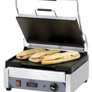 Kontaktgrill Exclusive stor slät - slät med timer 10 Speed Settings