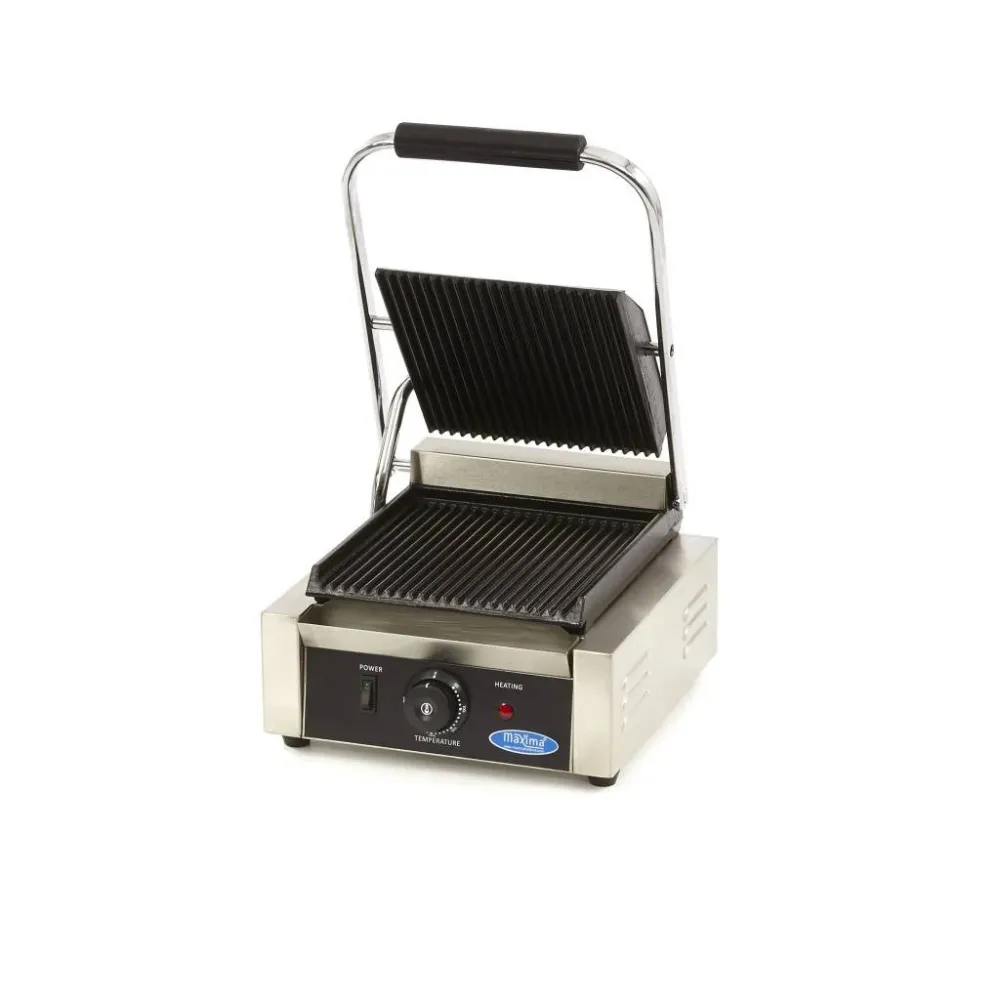 Kontaktgrill - Räfflad - Basic grillplatta - 22 cm