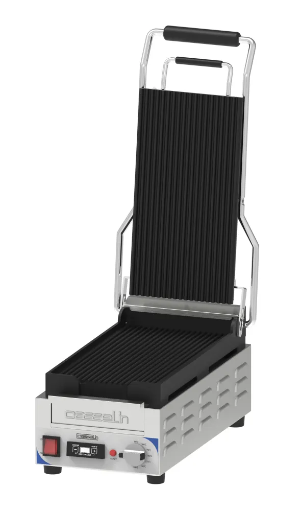Kontaktgrill Välj räfflad - räfflad med timer - XS