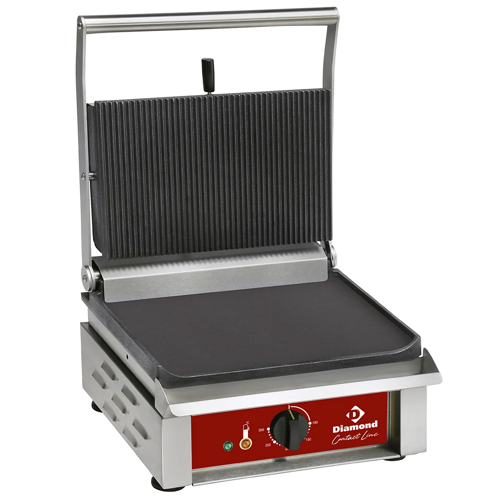 MEDIUM kontaktgrill, emaljerade plattor Digital Display