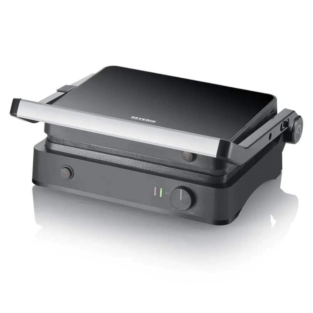 Severin Elektrisk kontaktgrill KG 2398, ebenholts