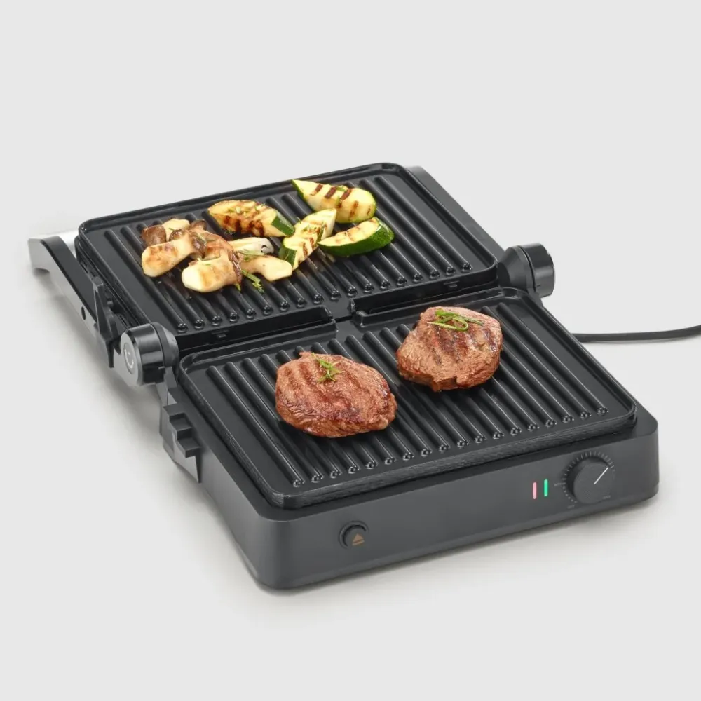 Severin Elektrisk kontaktgrill KG 2398, ebenholts