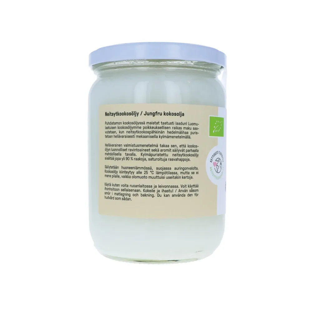 Jungfrukokosolja, 500 ml