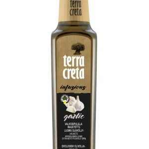 Terra Creta Bio Infusion Extra Jungruolivolja med vitlök, 250 ml