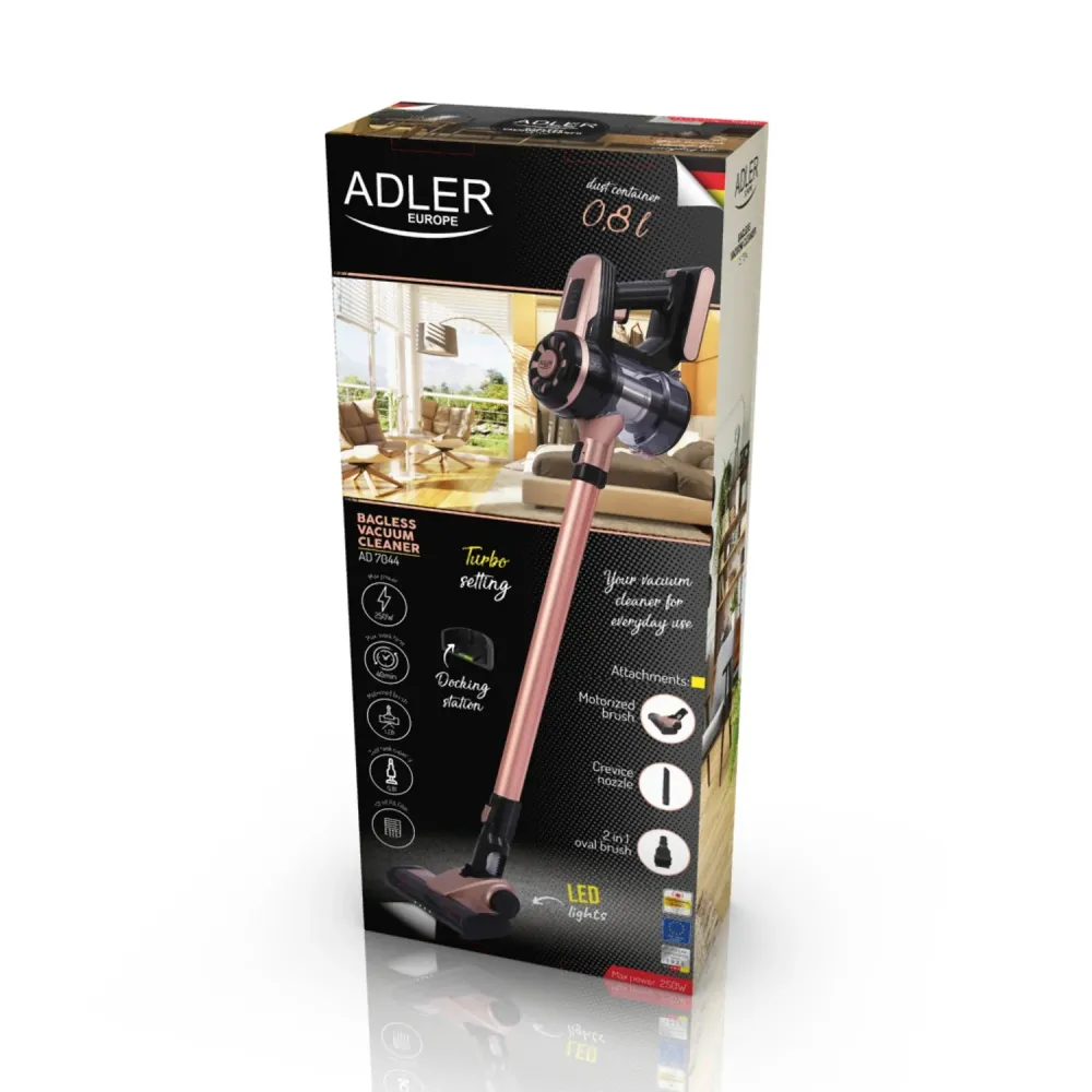 Adler AD 7044 handdammsugare utan påse - den professionella toppklass dammsugaren