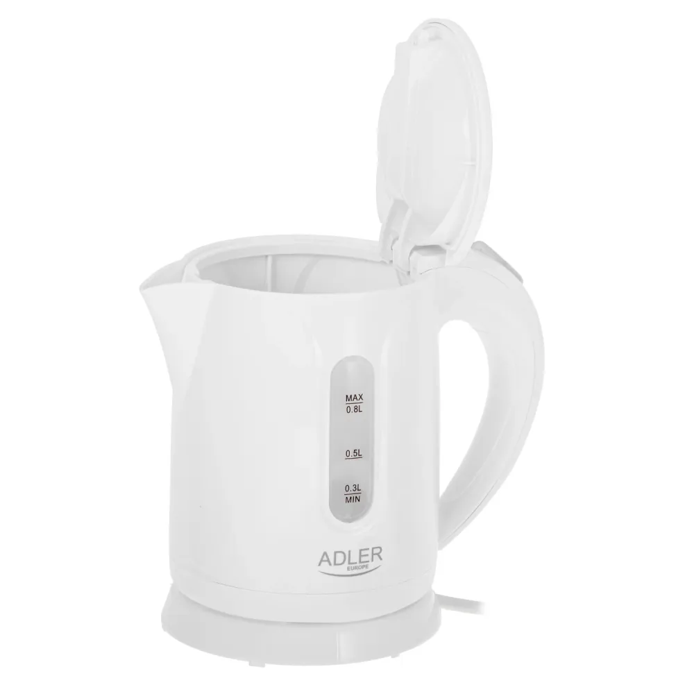 Adler untethered vattenkokare, kapacitet 0,8 l, effekt 850 W, AD1371
