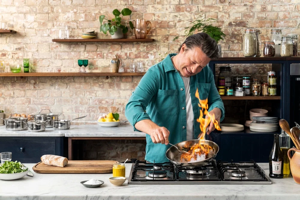 Jamie Oliver - Cook Wi-fi stekpanna rostfritt stål 24 cm