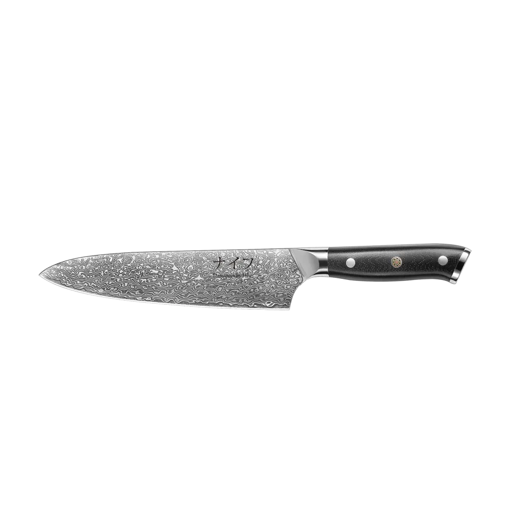 Knivar FunNordic Kockkniv 33,5 cm Damascus Haws