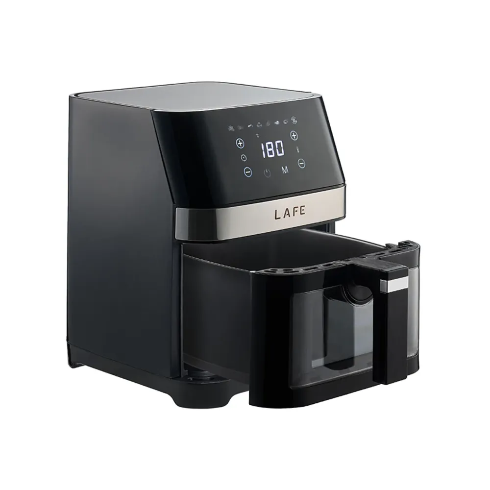 Lafe fettfri fritös, 1500W, 7 program, LCD-display, MasterFry