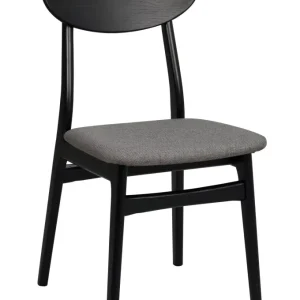 RODHAM KÖKSSTOL SVART/MÖRKGRÅ