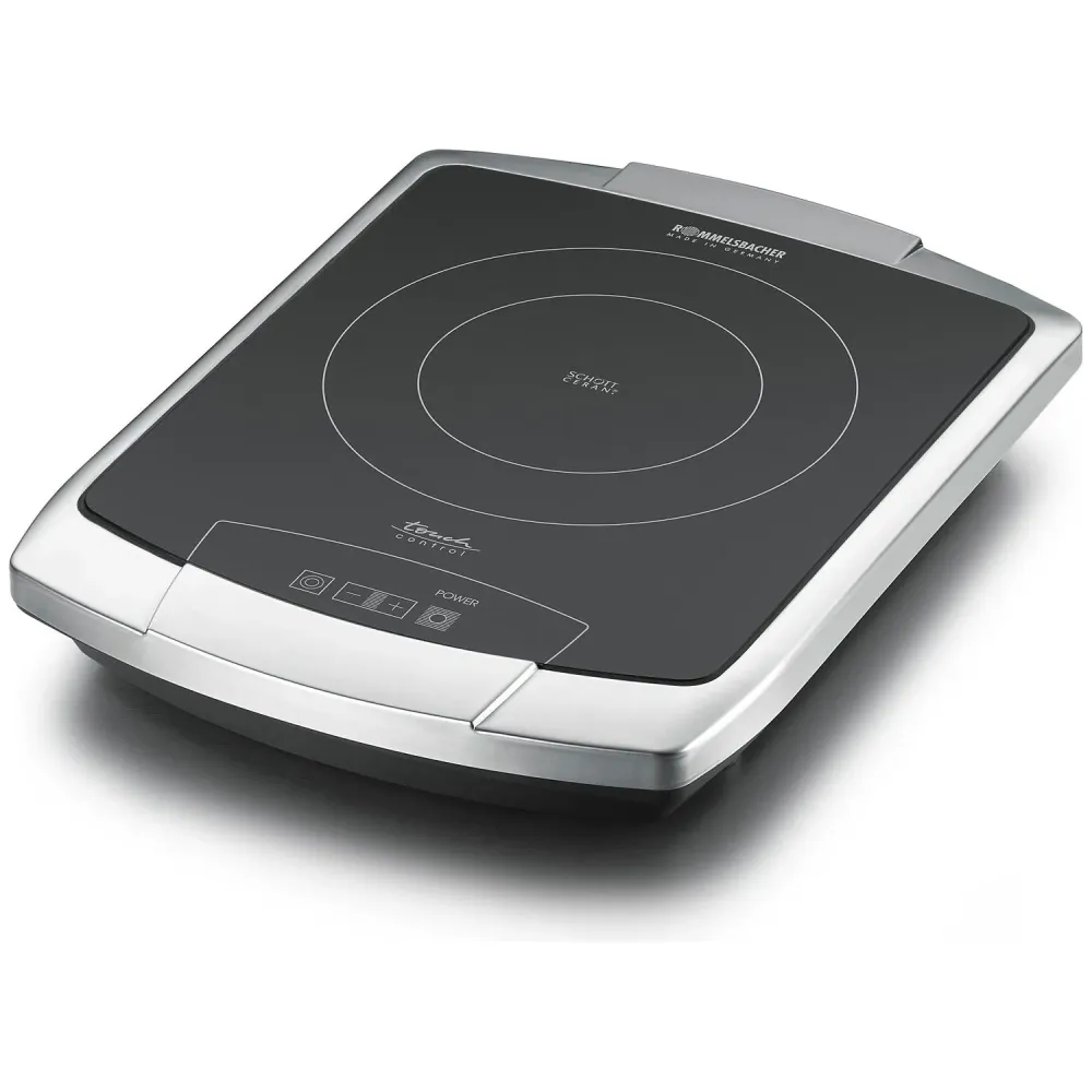 Rommelsbacher Kokplatta Highlight CT 2203/TC Touch Controll dubbla Zoner
