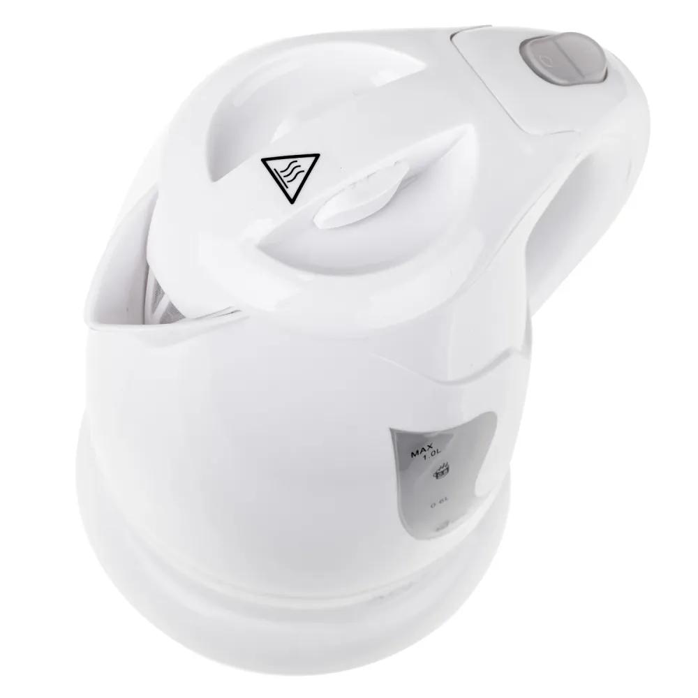 Sladdlös vattenkokare Adler, 850W, 1L, snö, AD 08 w