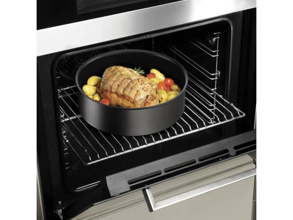 Tefal Kastrullset INGENIO ECO RESIST L3979202, set i 4, onyx, aluminium