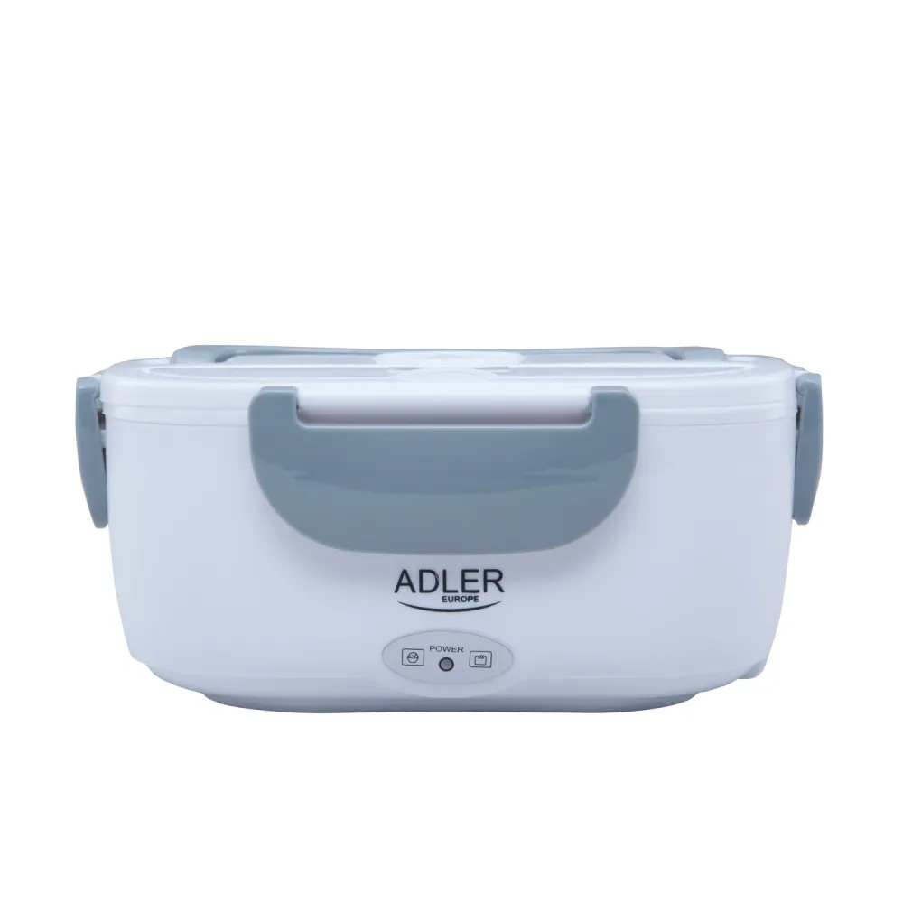 Uppvärmd lunchlåda 1,1 l AD4474 Adler grå