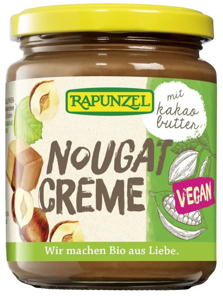CREME NUGAT OCH KAKAO EKO 250 g - RAPUNZEL
