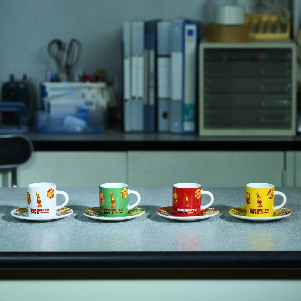 Bialetti SAKAMOTO DAYS espressokopp med fat 80 ml