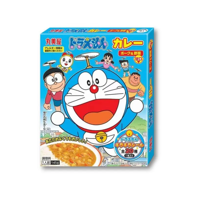Doraemon Instant Fläsk- och Grönsaks-Curry