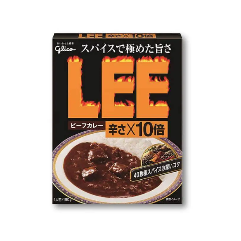 Glico LEE Biffgryta 10x Stark [Färdig curry]