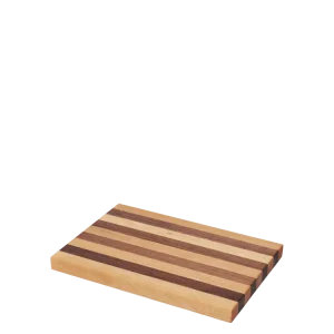 Professionell Kvalitet Stribe Cutting Board - Bold - Walnut/Oak