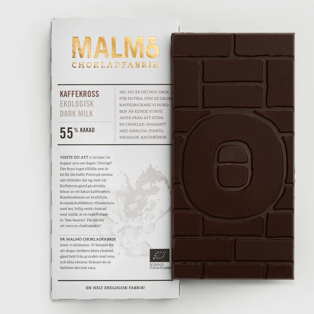 Kaffekross 55% - chokladkaka