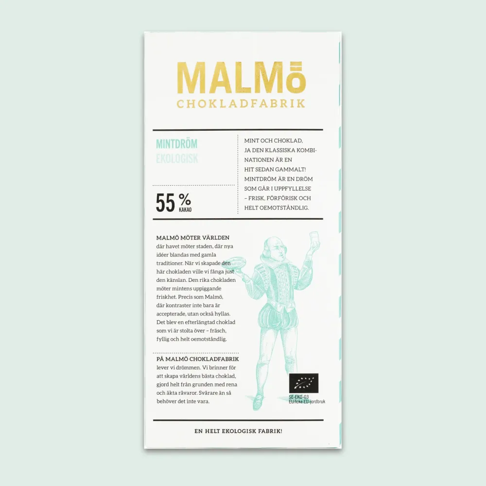Mintdröm 55% - Chokladkaka