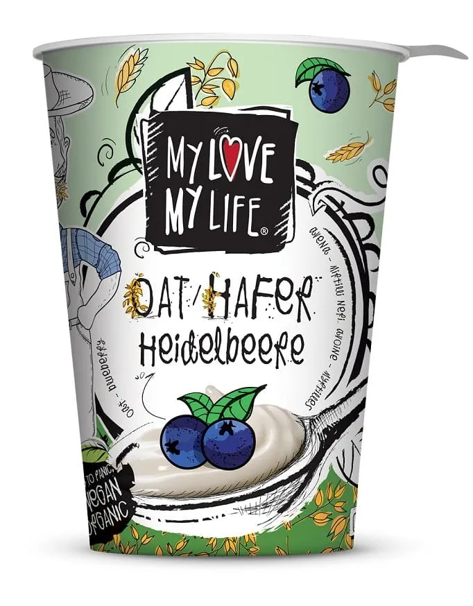 Vente dessert havre med blåbär EKO 400 g - MY LOVE MY LIFE