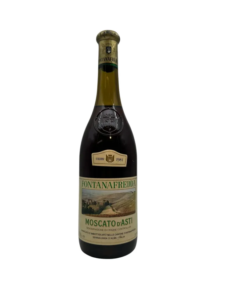 Moscato d'Asti Fontanafredda 1981