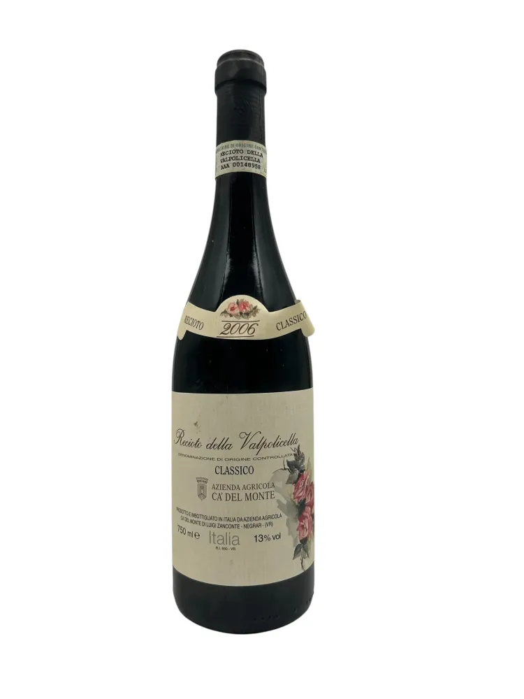 Recioto della Valpolicella Ca' del Monte 2006 dessertvin