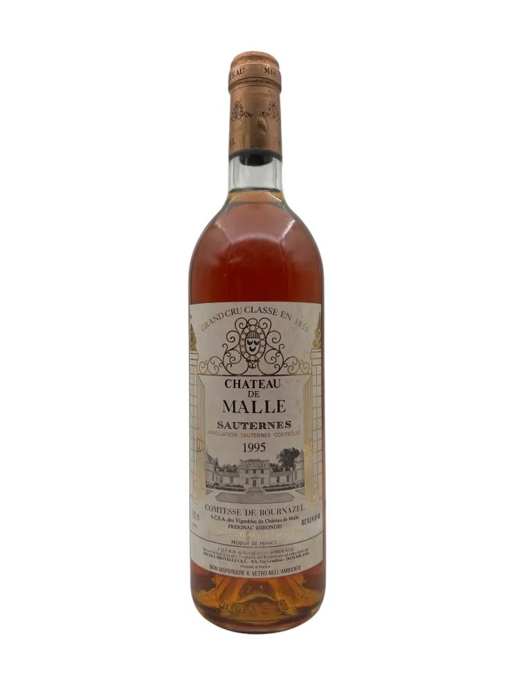 Sauternes Chateau de Malle 1995 dessertvin
