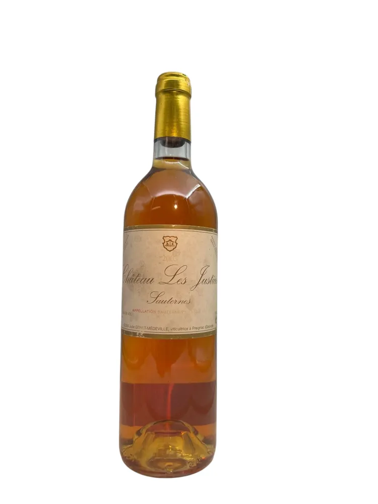 Sauternes Château Les Justices dessertvin 2005