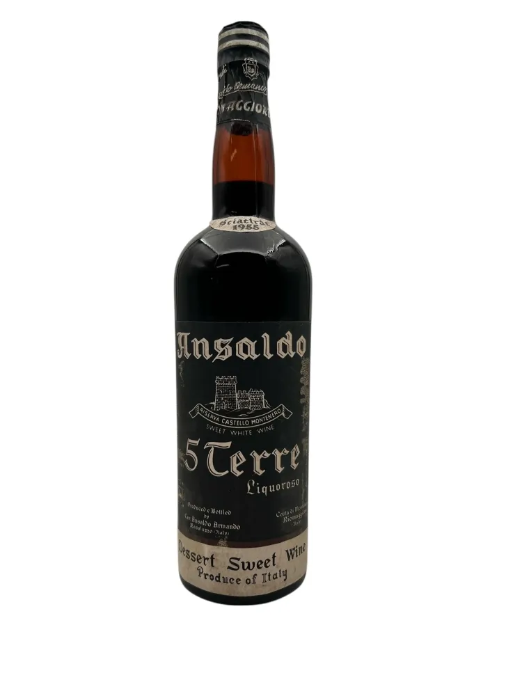5 Terre Ansaldo Dessertvin 1955