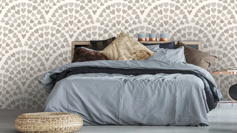 Reveal Scallop Hearts – Grey - Skapar polished harmoni i ditt hem