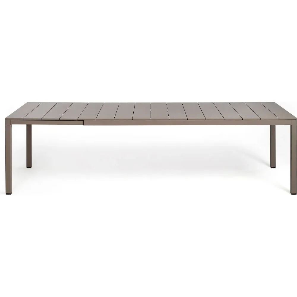 Rio Alu Matbord – Förlängningsbart 140-210/210–280 cm Vit