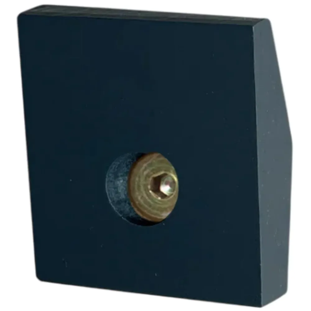 KAOS Black Klapp Wall Hook Timber + Recycled Stol