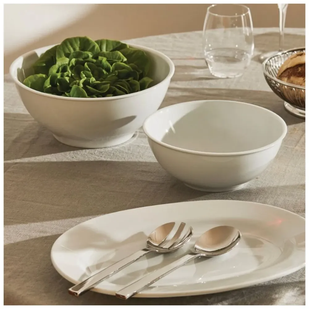 Alessi Salladsskål PLATEBOWLCUP 21 cm, 1,5 l, snö