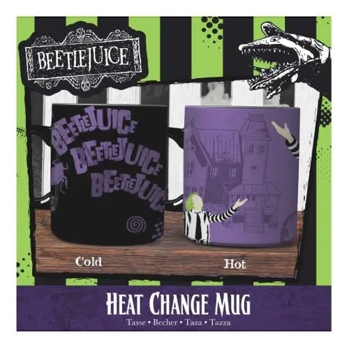 BEETLEJUICE - Beetlejuice - Heat Ändra Mug 300ml