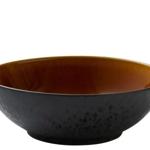 Bitz Salladsskål 30 cm, svart/bärnsten