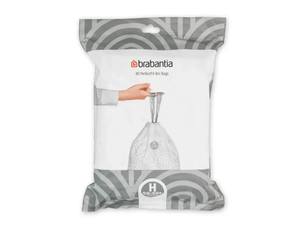 Brabantia Soppåsar H PERFECTFIT 50-60 l, 40 st