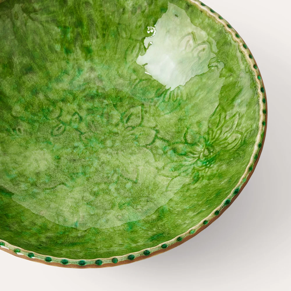 Deep Dinner Plate Seaweed