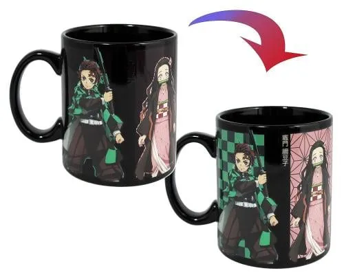 DEMON SLAYER - Groupe - Mug XL Heat Ändra 473mL